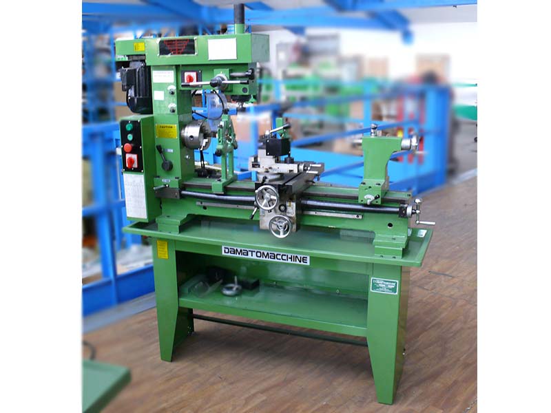 Tornio fresa foratrice per metalli Usato con distanza fra le punte da 800 mm Tornio fresa foratrice per metalli Usato modello MASTER 750 3.L